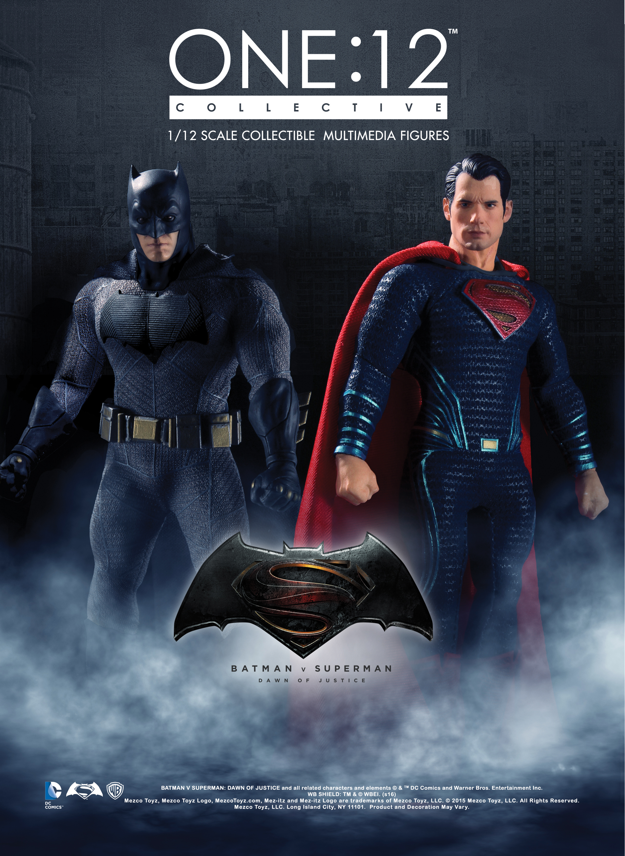 One:12 Collective Dawn of Justice Teaser – Mezco Toyz