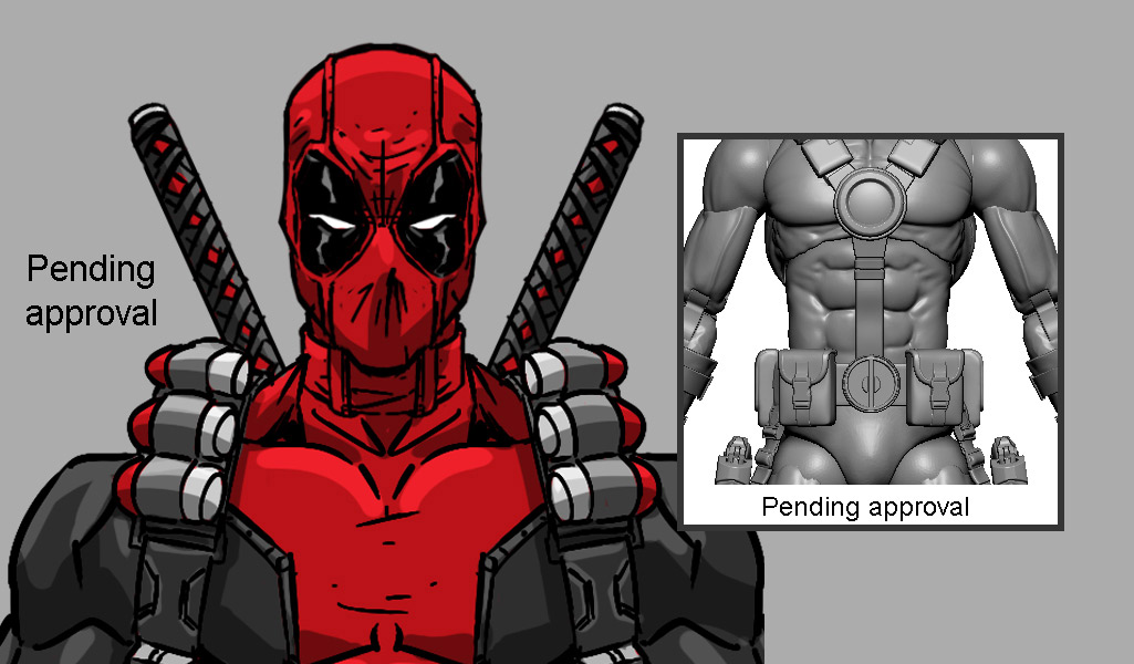 One:12 Collective Deadpool 6" Figure Concept