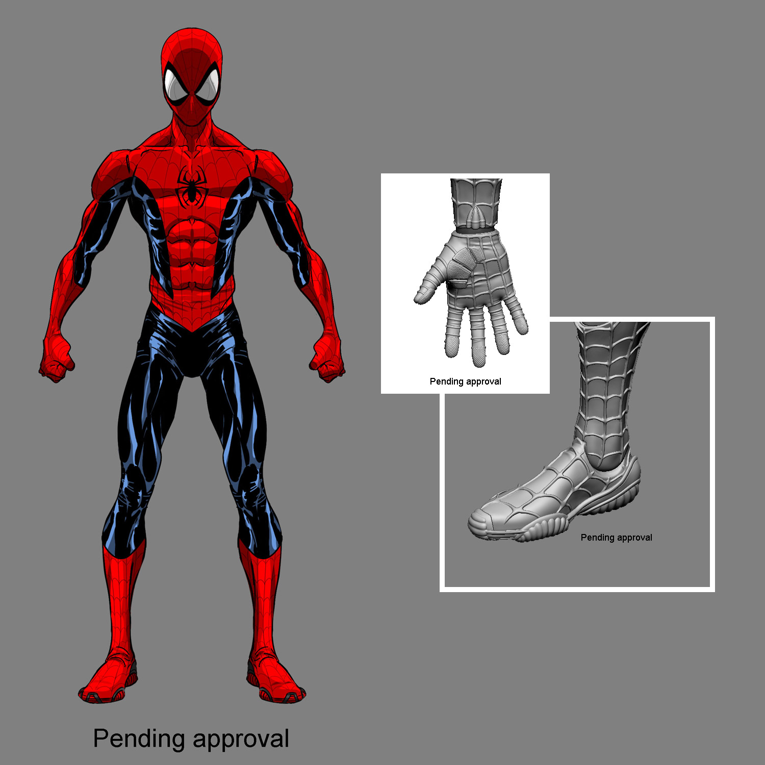 One:12 Collective Spiderman 6" Figure Concept