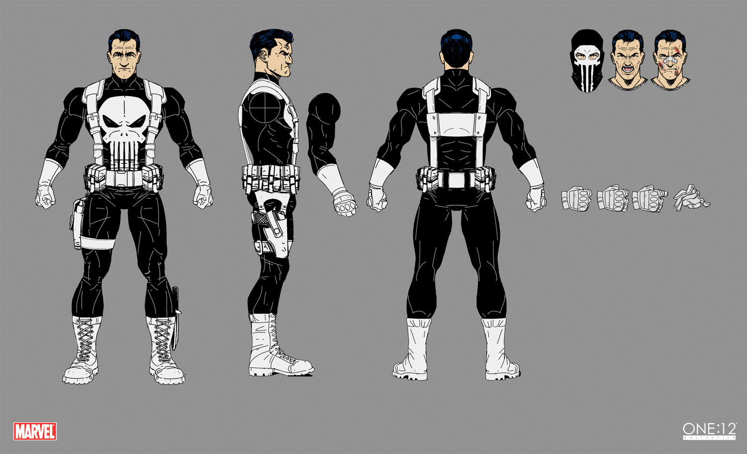 One:12 Collective Punisher Concept Art