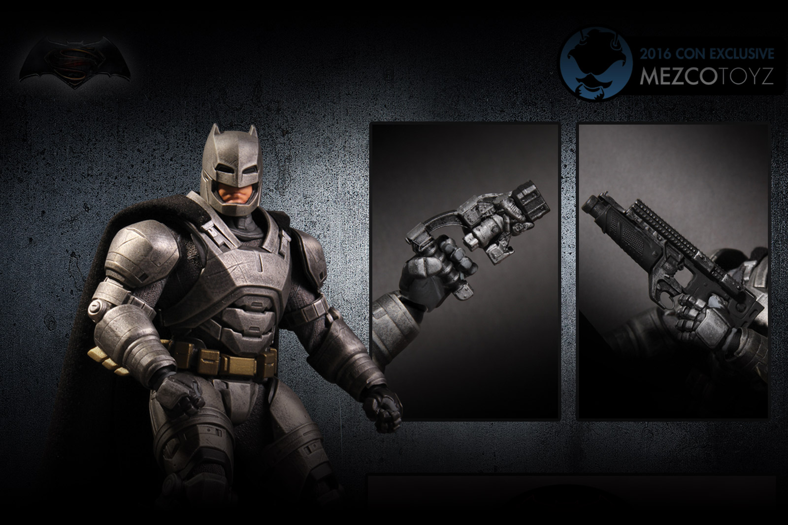 mezco armored batman