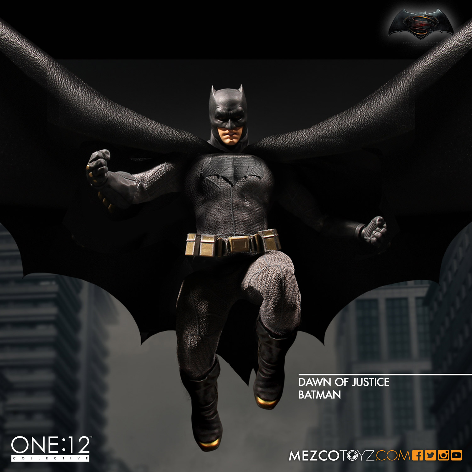 One:12 Collective Dawn of Justice Batman