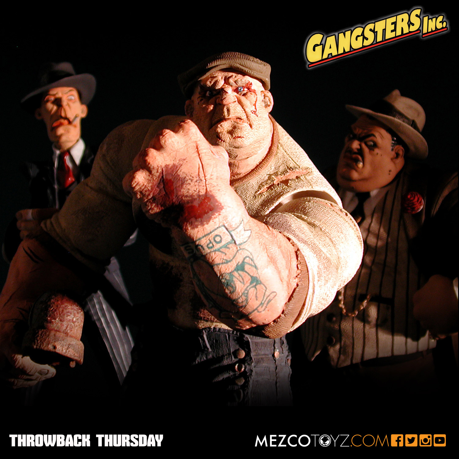 Mezco Toyz Gangsters Inc. Action Figures