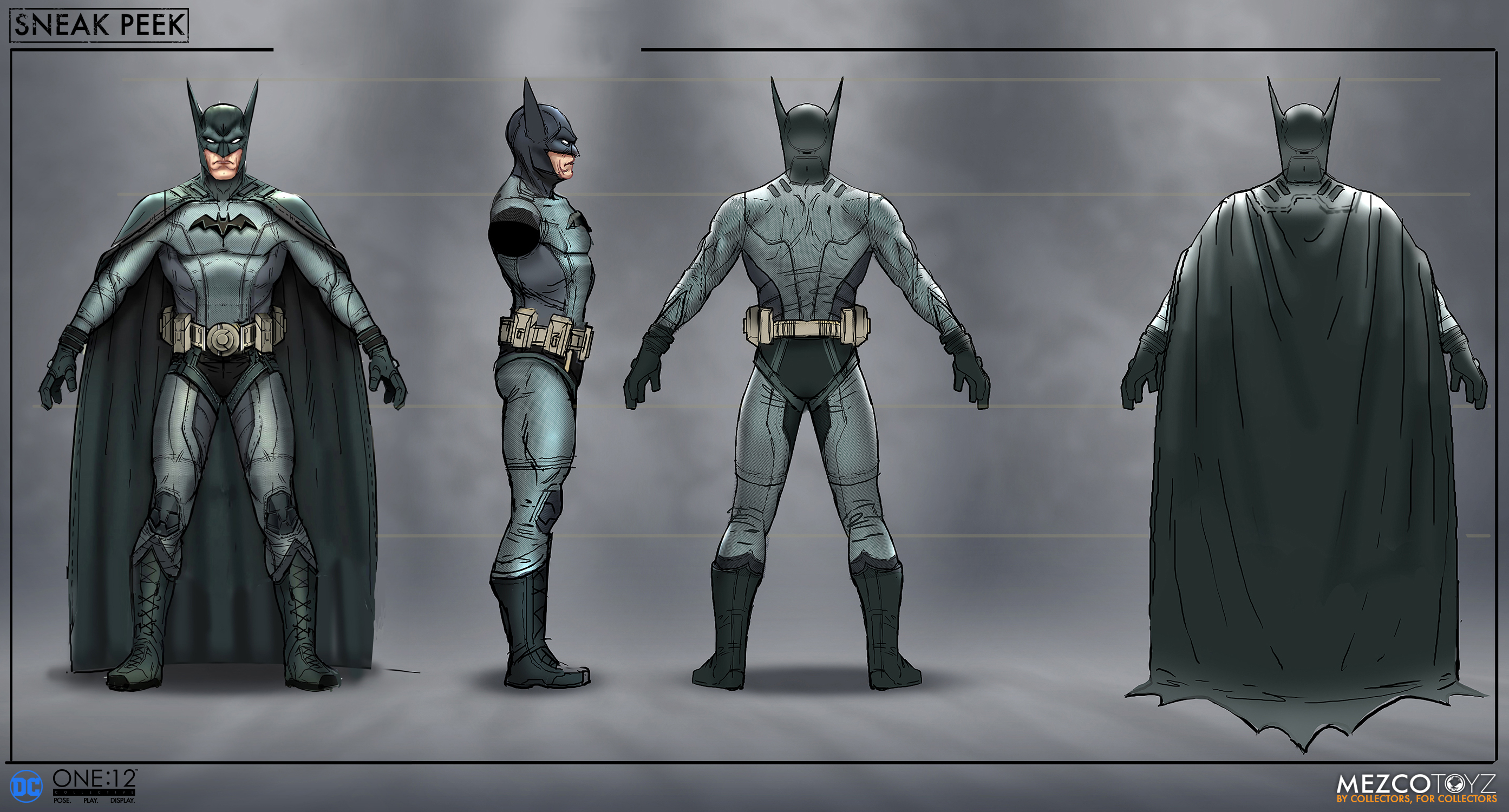 mezco one 12 batman ascending knight