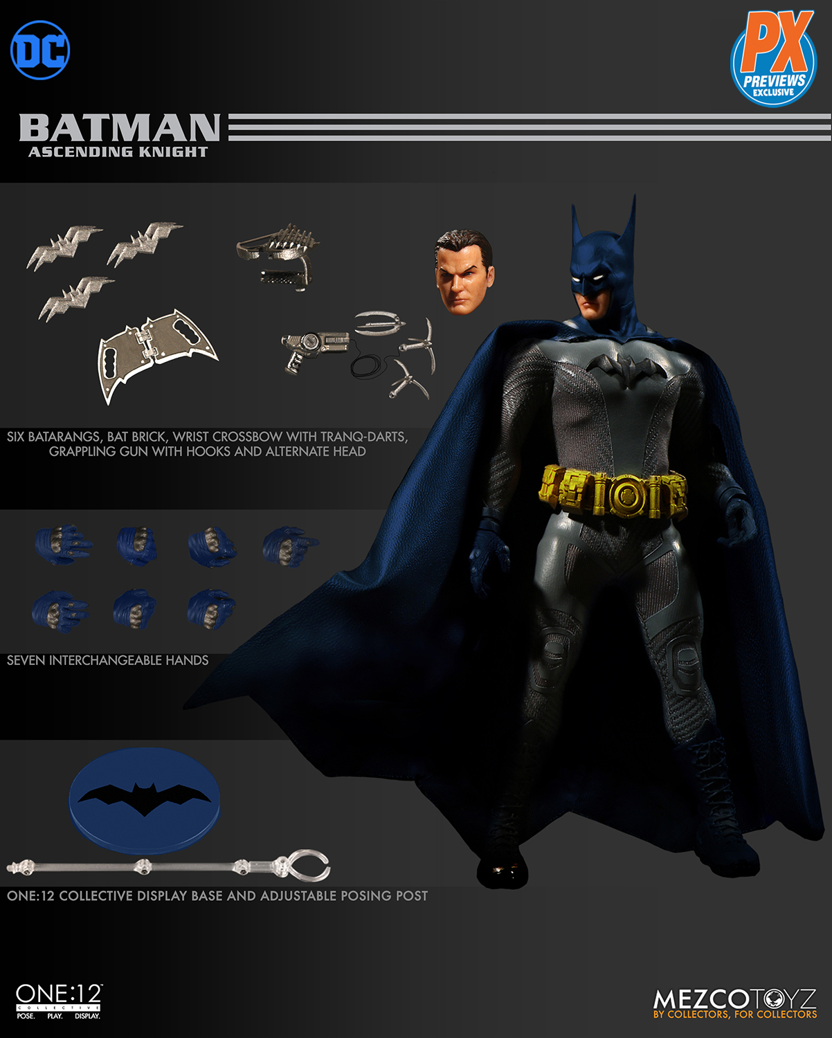 Mezco ascending knight best sale batman