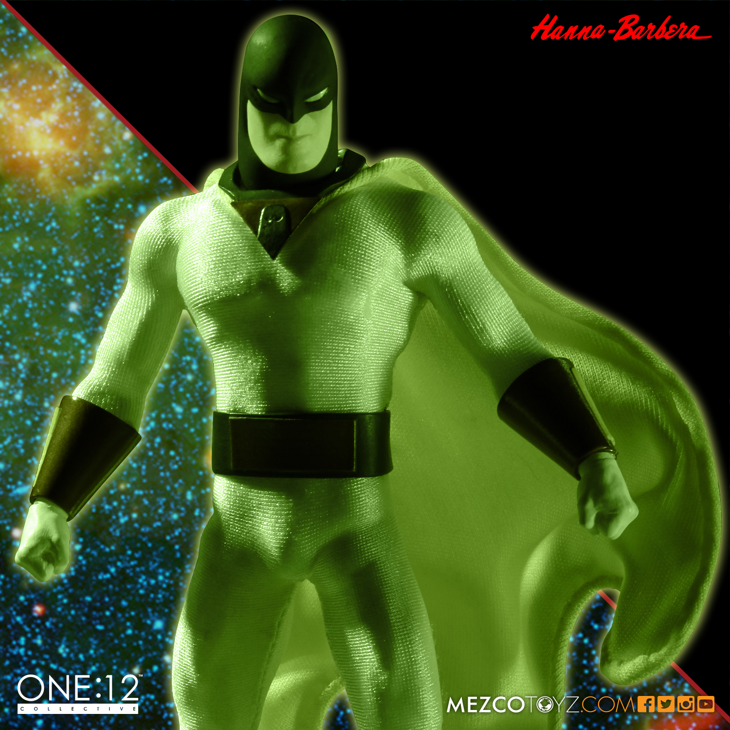 Mezco space ghost glow in the clearance dark