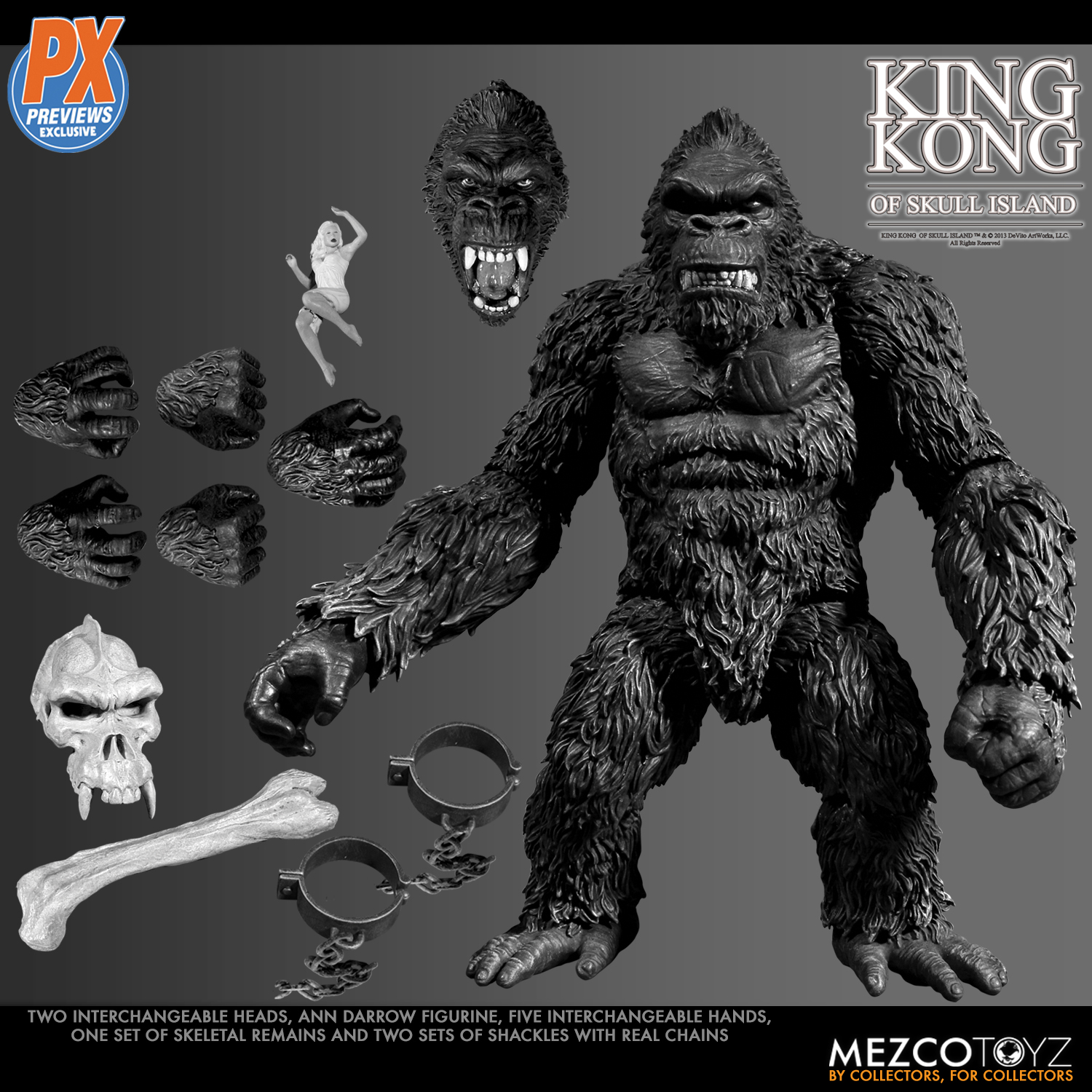 mezco king kong 2005