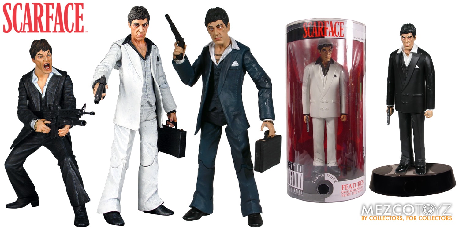 scarface mezco figure