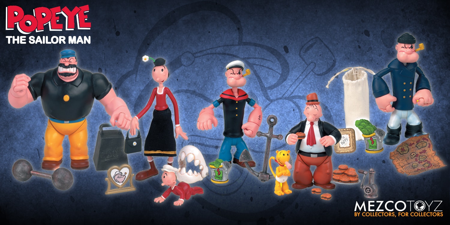 popeye figure mezco