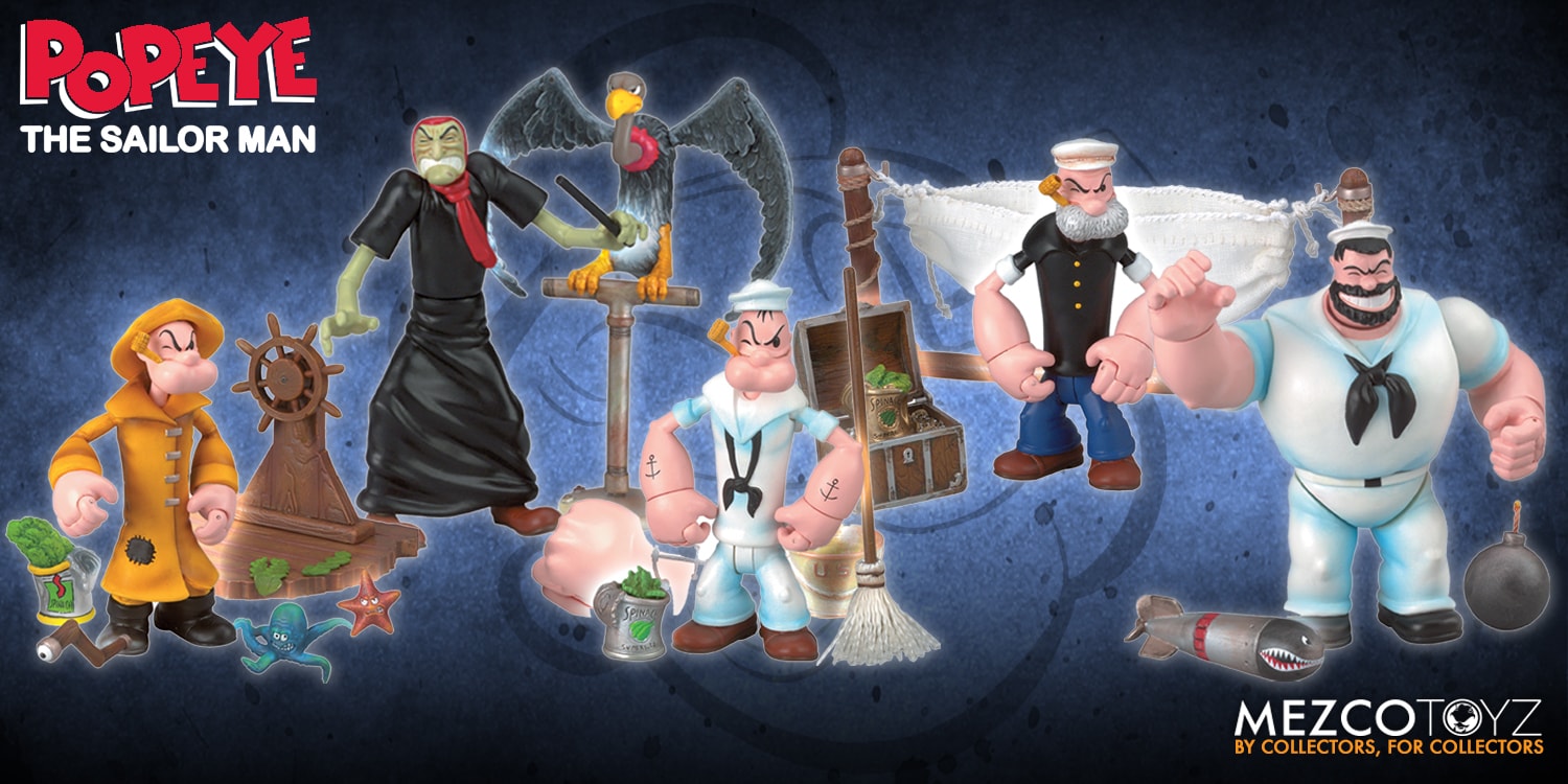 Mezco deals toyz popeye