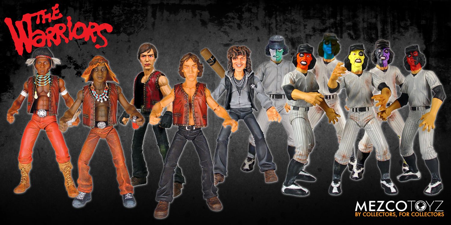 the warriors mezco figures