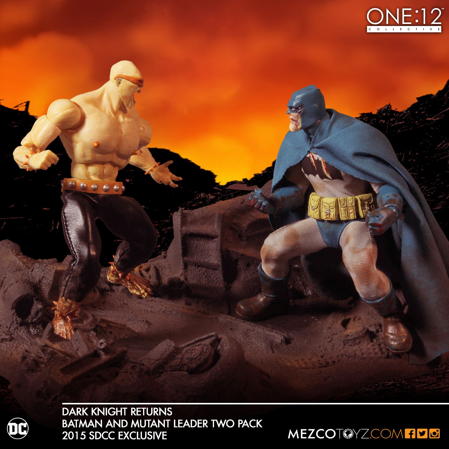 Mezco one 12 hot sale dark knight returns