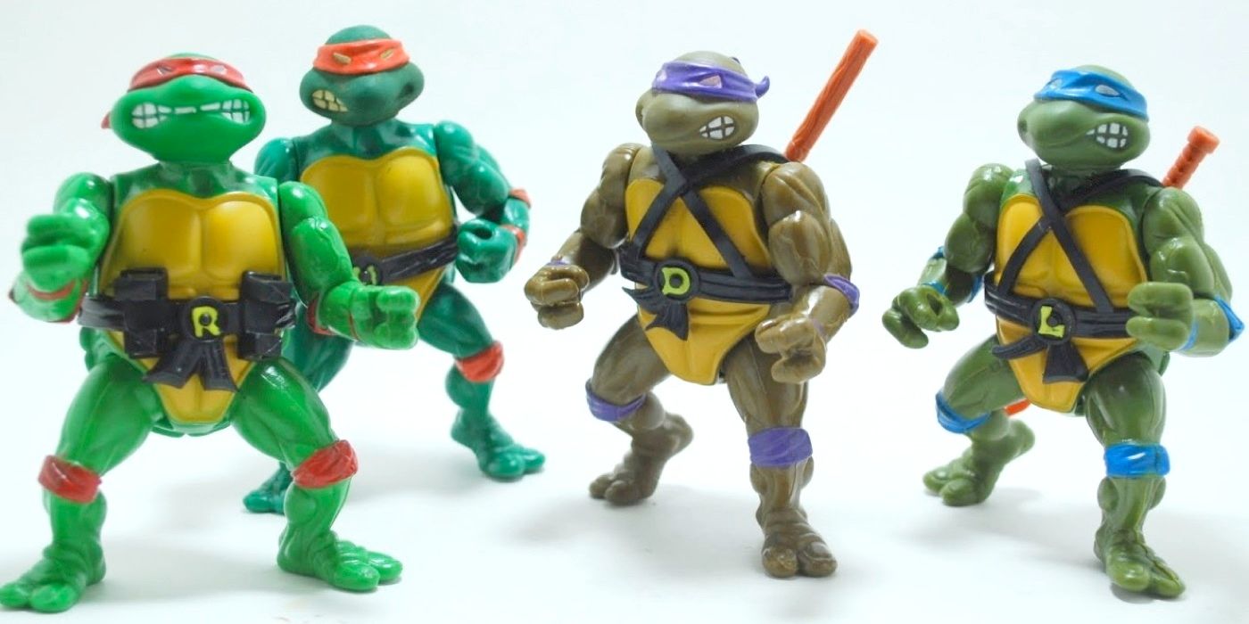 original teenage mutant ninja turtles toys 1980s