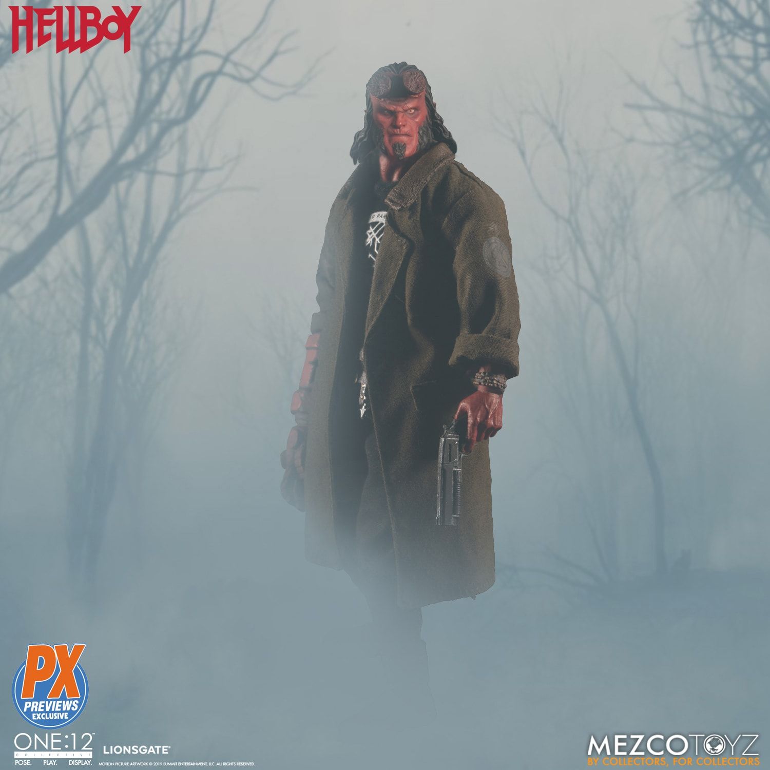 hellboy mezco 2019