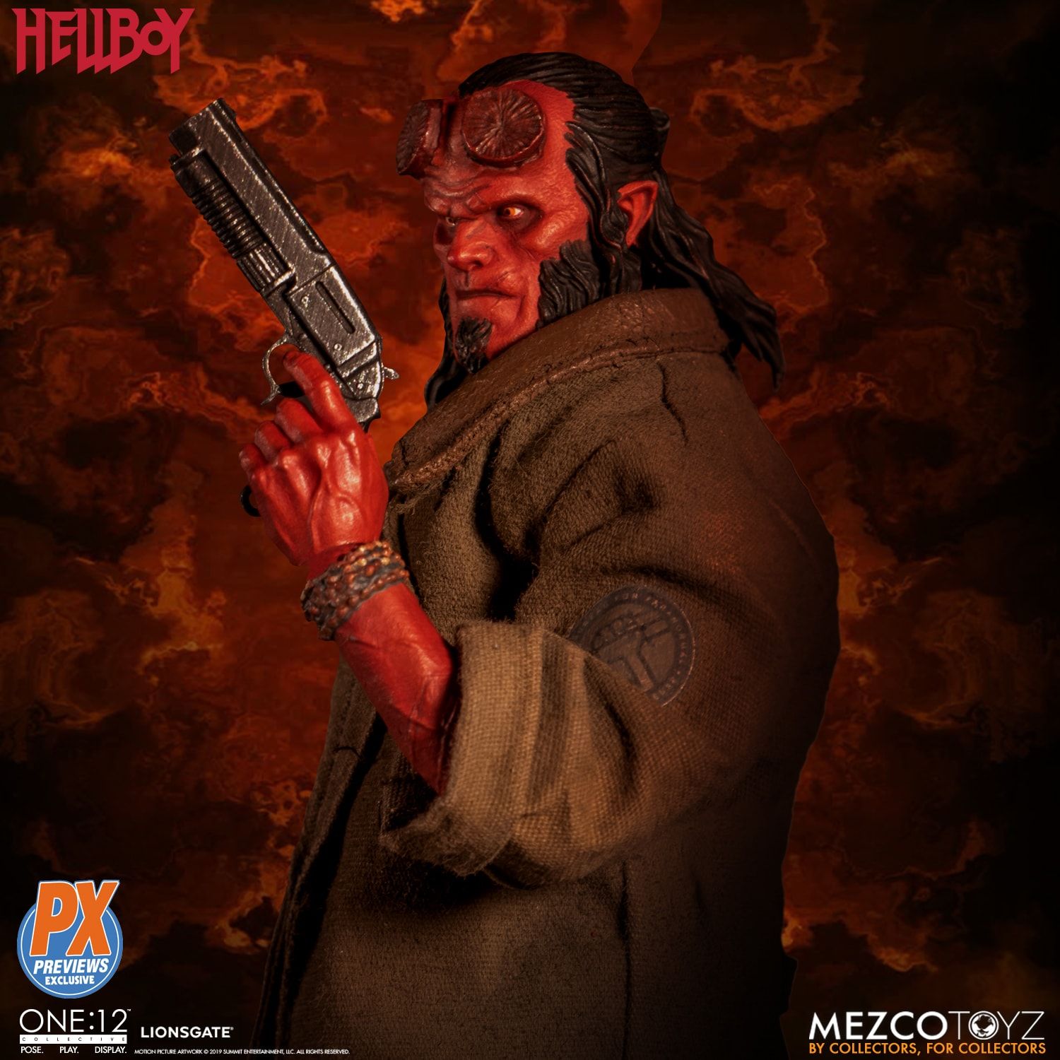 hellboy mezco 2019