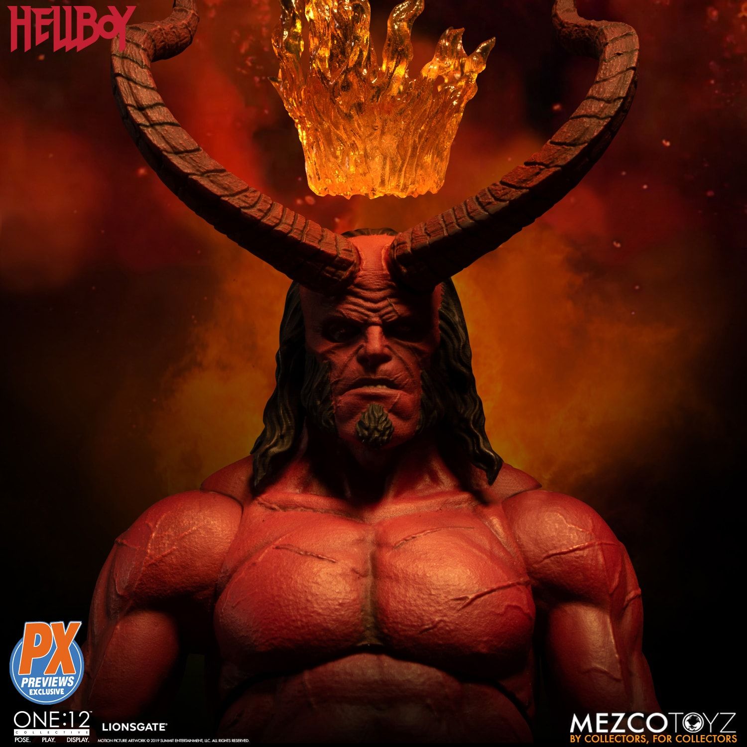 mezco one 12 hellboy