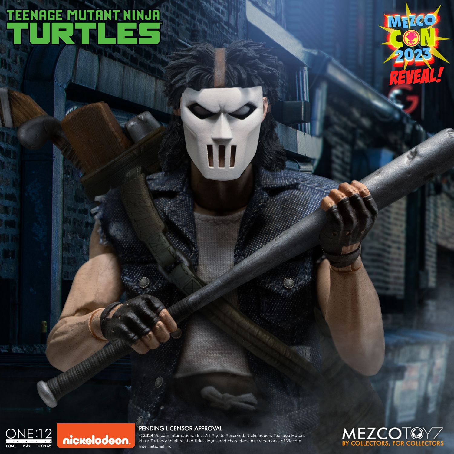 SDCC 2023 Mezco Toyz One:12 Collective Casey Jones Figure