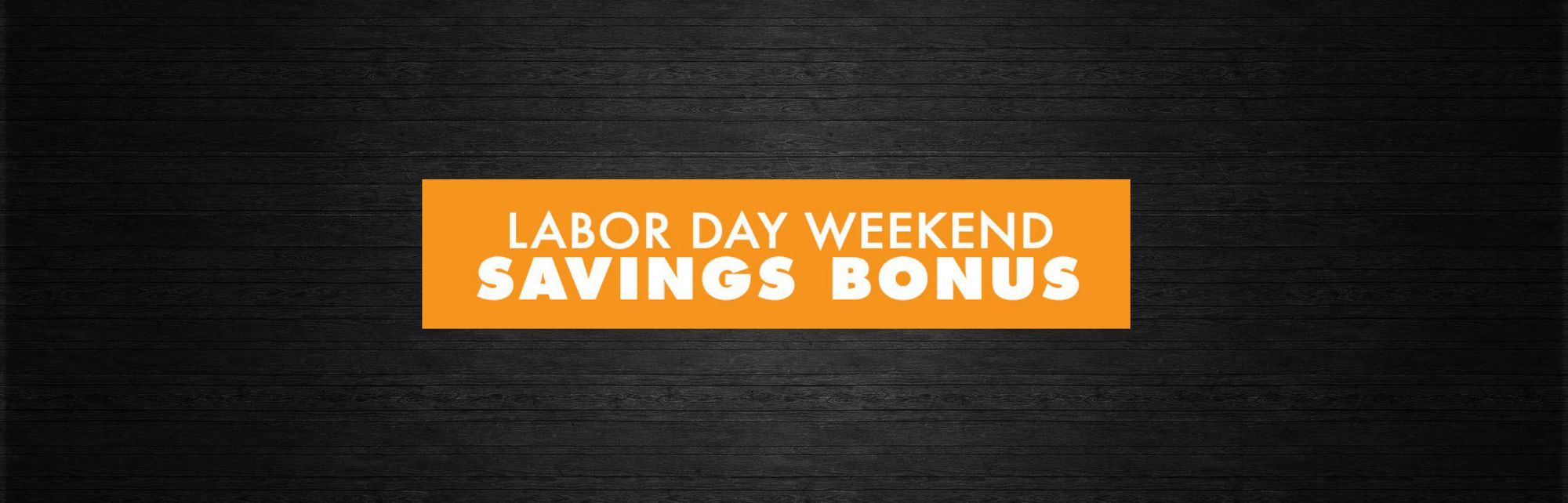 Labor Day Weekend Double Reward Points Special