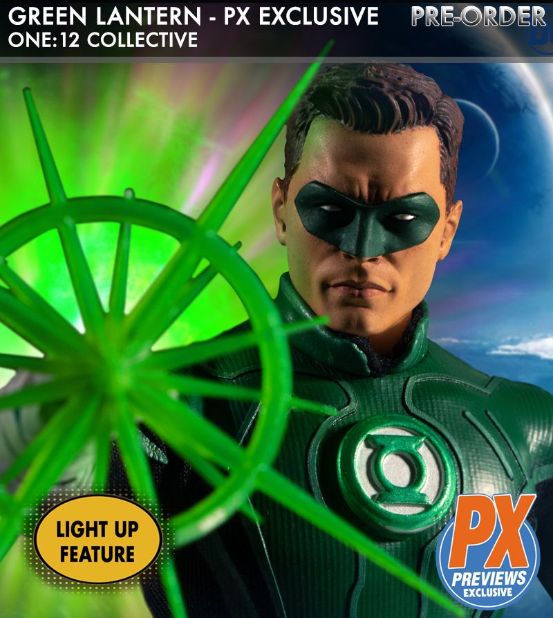 mezco green lantern hal jordan