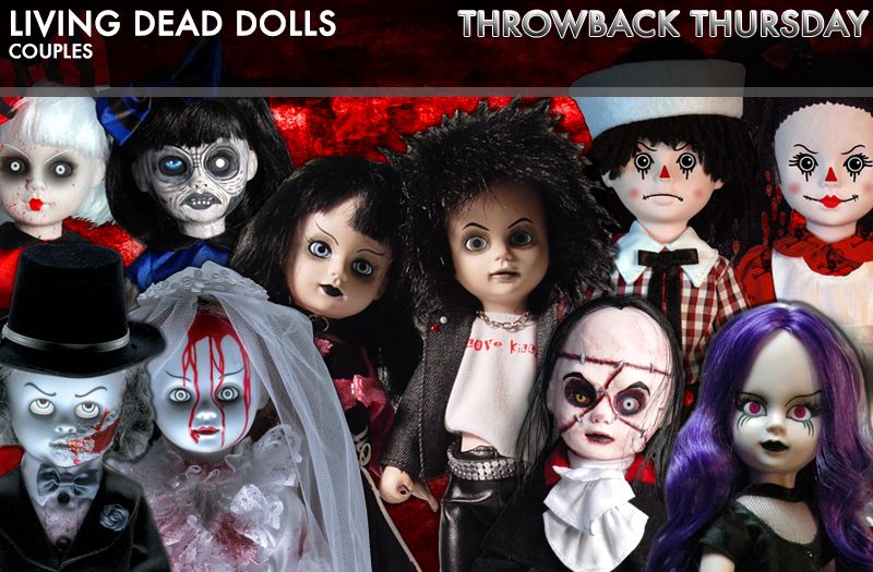 Throwback Thursday - Celebrate Valentine's Day with Living Dead Dolls Couples!