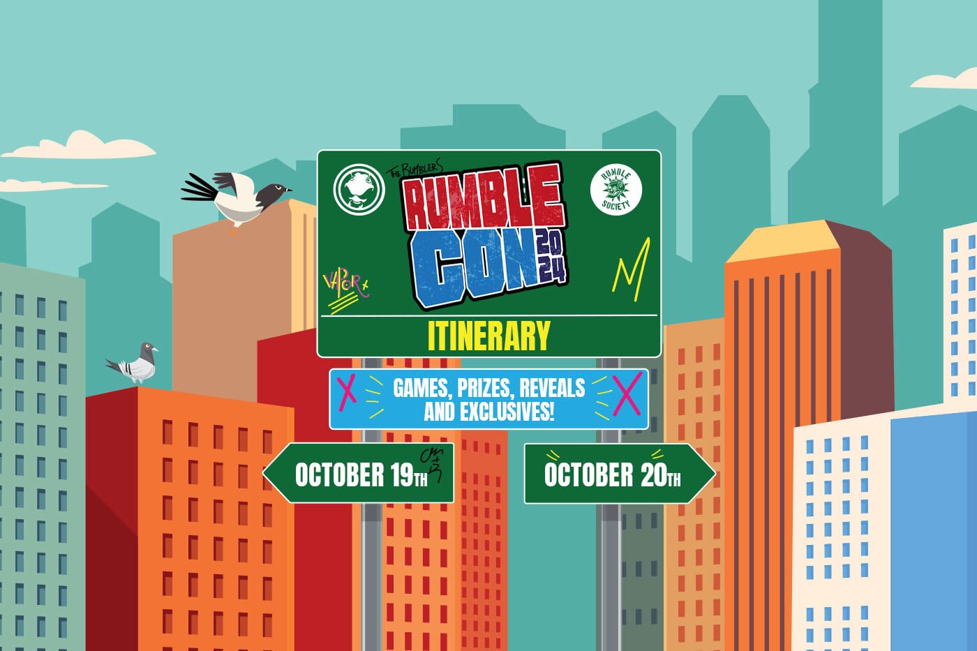 Rumble Con 2024 Itinerary