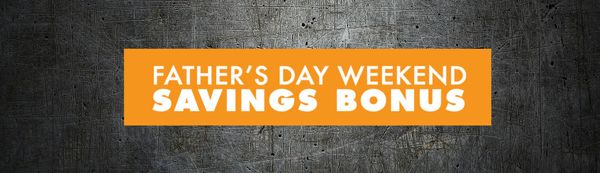 Double Reward Points Father's Day Weekend