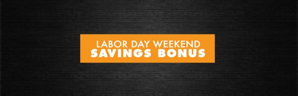Labor Day Weekend Double Reward Points Special