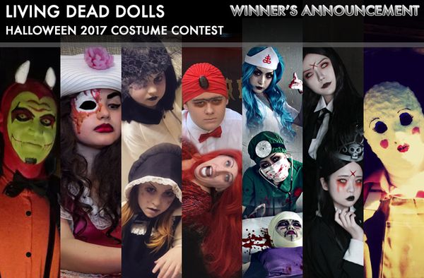 Living Dead Dolls Costume Contest Winners Announcement